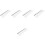 5St St Keyboard Holder Transparant Met Kantelbare Keyboard Lifter 5