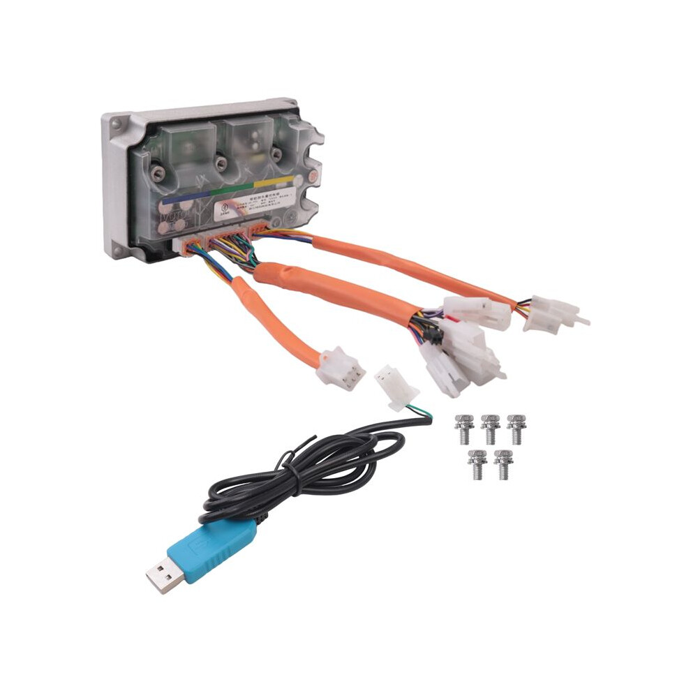 Intelligent Programmable Em100gts 72360S 200A 3Kw Brushless Controller Qs Motor Electric Motorcycle Motor Scooter 6034064157527
