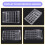 DIY Calculator Kit LED Display Calculator Electronic Making with Batteries for Learn Soldering Assembly Practice B 7