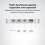 40Gbps USB4 M.2 MVME 2280 SSD Enclosure  3 SSD Case External SSD Case Docking Station for   M4 US PLUG 6