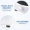 Magnetic Stirrer  Lab Stir Mixer Portable Stirrer Plate 2L for Laboratory Projects US Plug 6