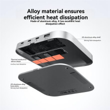 40Gbps USB4 M.2 MVME 2280 SSD Enclosure 3 SSD Case External SSD Case Docking Station for M4 US PLUG
