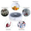 Magnetic Stirrer  Lab Stir Mixer Portable Stirrer Plate 2L for Laboratory Projects US Plug 3