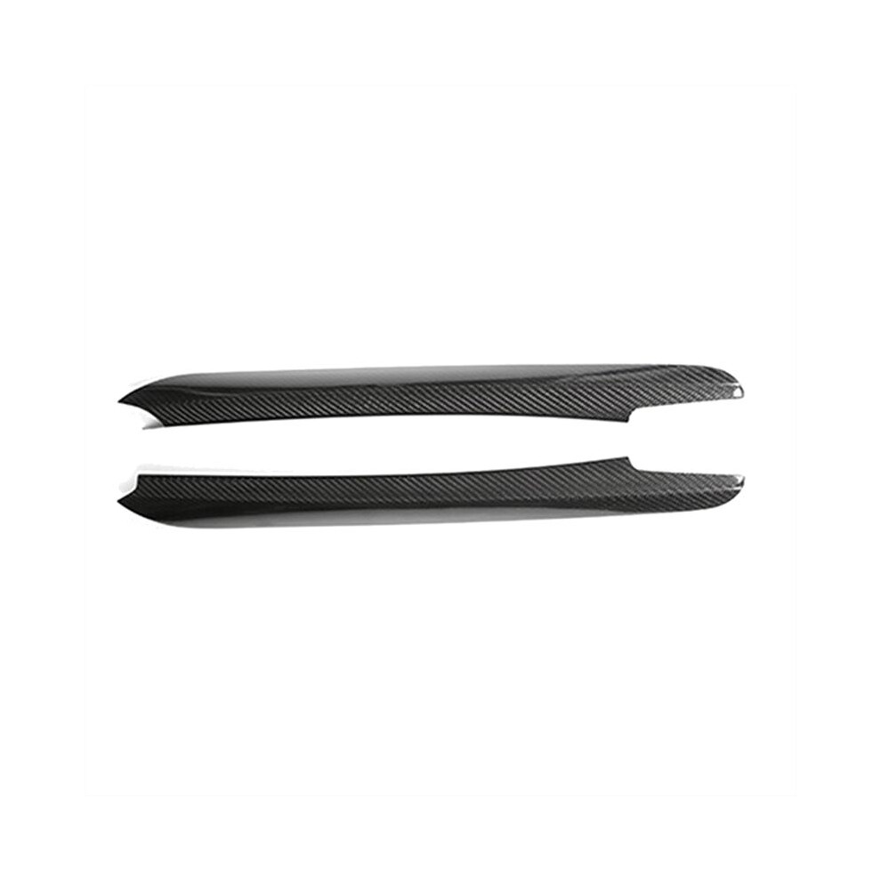 1Pair Real Carbon Fiber Center Console Gear Shift Panel Side Trim Strips For X5 F15 2014-2018 Car Interior Cover 6033059097190