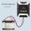 MPPT Solar Charge Controller 20A Solar Panel PV Regulator for 12V/24V/48V Lithium/Lead-Acid/Iron Phosphate Battery 1
