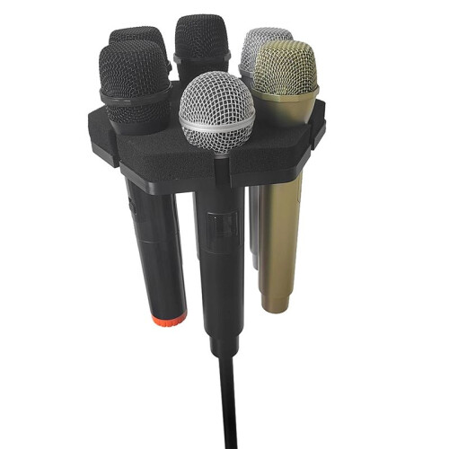 Handheld Microfoonhouder, Standaard, Meerdere Microfoonstandaards, Windscherm, Schokdemper, Microfoonclip 2