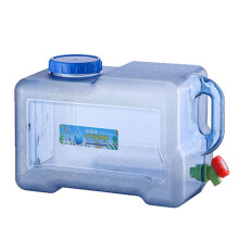 Camping Water Container Food Grade Water Storage Tanks Large-Capacity with Faucet Outdoor Accessories Household Use 18L