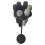 Handheld Microphone Holder Stand Multiple Mic Stand Windscreen Shock Mount Microphone Clip 8