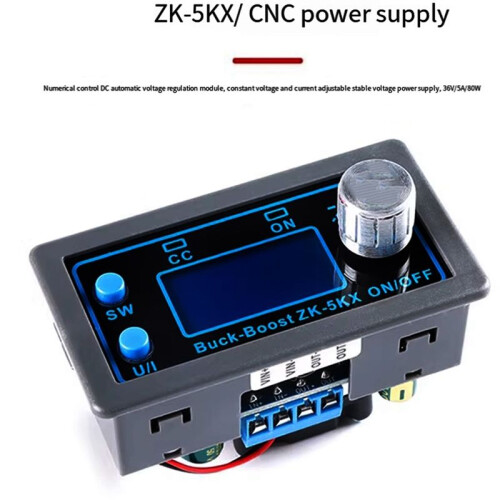 ZK-5KX DCDC Buck Boost Converter CC CV Power Module Adjustable Regulated Laboratory Power Supply 1