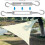 Kit de Fixação de Vela de Sombra com 200 Peças, Kit de Ferragens para Vela de Sombra de 6 Polegadas para Instalação de Vela de Sombra Retangular 6