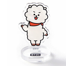 (RJ) Bts Bt21 Kpop Cute Standee Action Figure Doll Van Acrylic Table Standing Decor