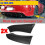 For  Charger SRT RT SXT 2015-2023 Rear Spats Bumper Lip Splitter Diffuser Canard Spoiler Matte Black 5