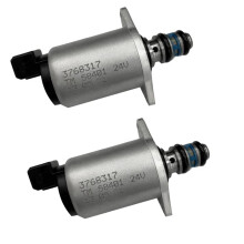 2Pcs 376-8317 24V Proportional Solenoid Valve 3768317 for 923636.0756 Tractor Truck Forklift Excavator Hydraulic