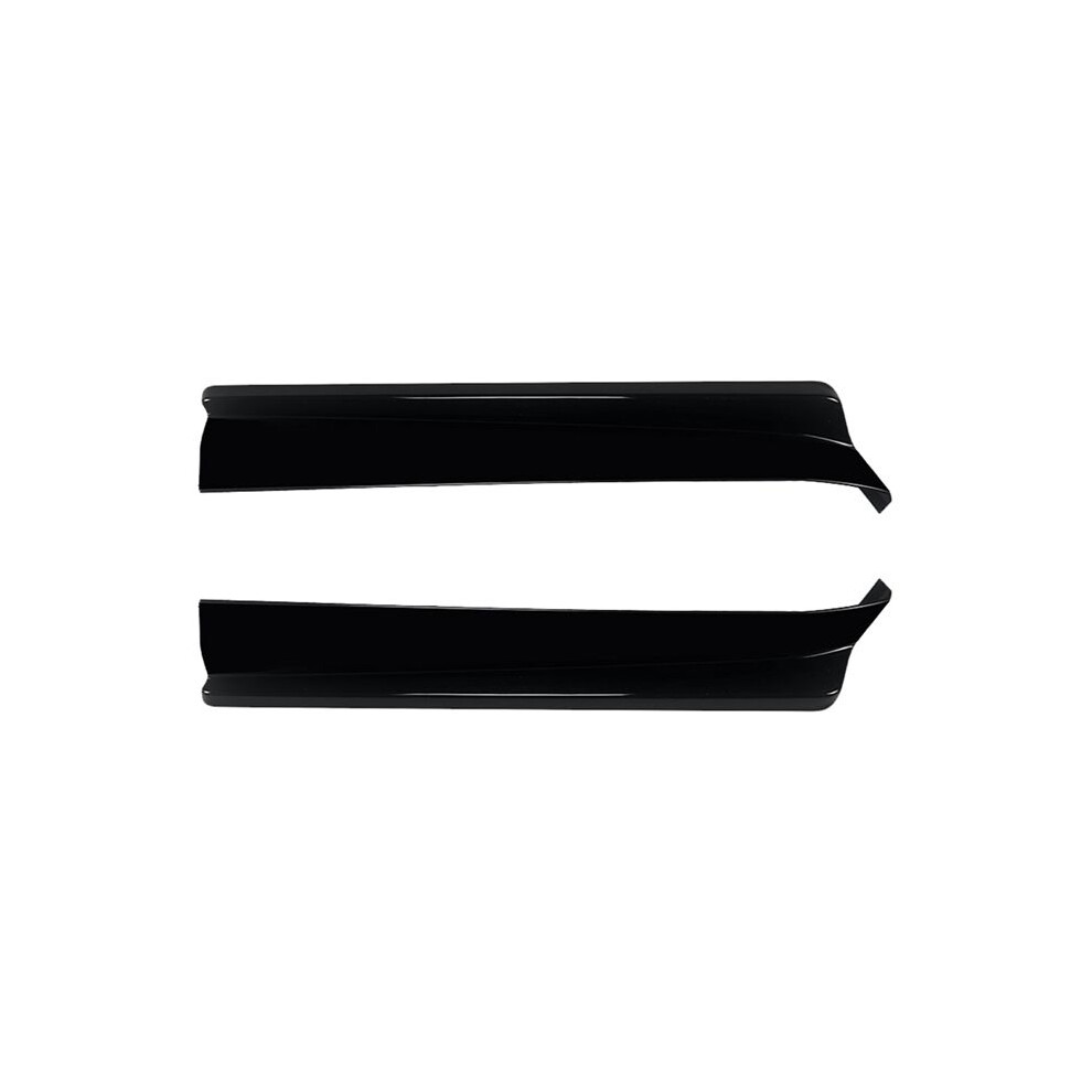 Car Rear Bumper Lip Diffuser Splitter Winglet Apron Spoiler For Wrx Sti Va 2015-2021 Glossy Black 4713157333414