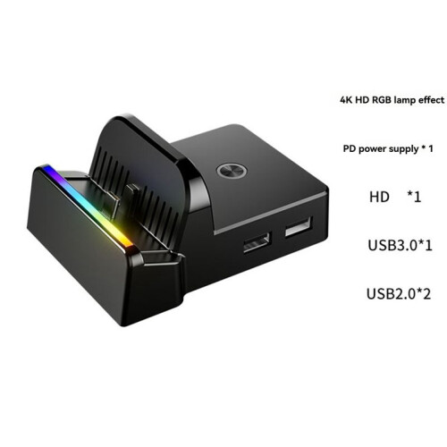 Dock for   Portable  Docking Station with 4K -Compatible/USB 3.0/ USB-C Charging 1