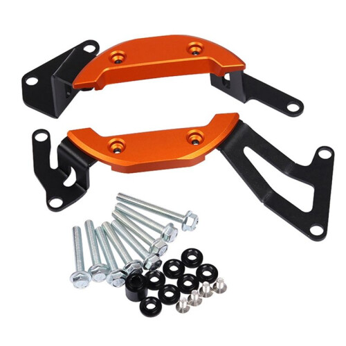 Motorcycle Modified Engine Anti-Fall Block Protective Cover Engine Cover Accessories for   390 RC390 2016-2020 1