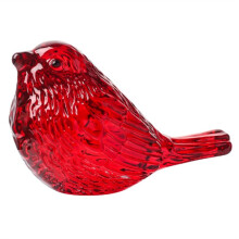 Blown Glass Birds Collectible Figurines Crystal Birds Gifts for Glass Figurines for Animal Lovers for Table Home Decor B