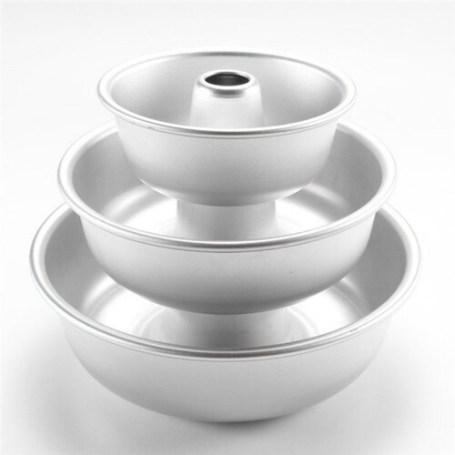 Forma de Bolo Redonda Antiaderente de 7 Polegadas para Assar, Forma de Bolo Tubular para Cheesecake, Pudim, Bolo de Creme, Biscoito, Donut 2