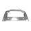 Chrome Rear License Plate Frame Mount Fit for  Tri Glide FLHTUTG FLHTCUTG 1