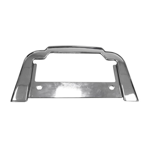 Chrome Rear License Plate Frame Mount Fit for  Tri Glide FLHTUTG FLHTCUTG