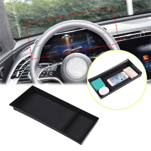Dashboard Storage Box for   E Class W214 2024 Phone Holder Tray Center Console Organizer Accessories 2