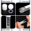 120pcs 2 Ml Plastic Vials Lab Plastic  Test Tubes Graduated with Cap for Laboratory School Educational 3