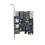Desktop Mainboard Module PCI-EUSB3.0+Gigabit LAN Expansion Card Using RTL8153B VLI805 Mainboard Module 1
