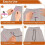 12 Pcs Drawstring Cord, 60 Inch Hoodie String Replacement, Draw String with Threader Tool for Sweatpants Pants 6