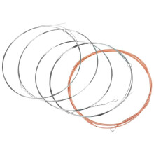 Shuffle 5-Snarige Banjo Snaren, Koperlegering Omwonden voor Beginners en Oefenbanjo-Accessoires