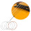 Shuffle 5-String Banjo Strings Copper Alloy Wound for Beginners and Practice Banjo Accessories 8