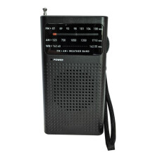 Przenośne Radio AM/FM Analogowe Radio Kieszonkowe z Odbiorem Pełnego Pasma Idealne do Biegania, Kempingu i Podróży