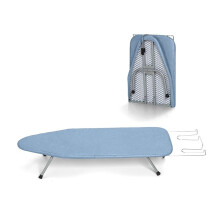 Small Ironing Board Tabletop with Cover and Pad  Folding Iron Board Portable with Non-Slip Feet Travel Ironing Table