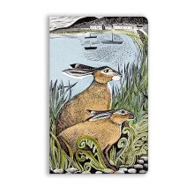Angela Harding Rathlin Hares Soft Touch Journal Other Book
