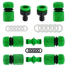 1SET Garden Hose Connectors and Fittings, Plastic Garden Hose Tap Connector Kit Hose Pipe Connector