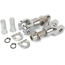 29mm Motorcycle Foot Pegs Support Mount Passenger Footrest Pedal Bracket for Softail Flstf 2000-2006