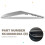 Car Interior Door Pull Handle Trim Cover Inner Accessories 5K4868040A for   6 MK6 2009-2013 Right 5