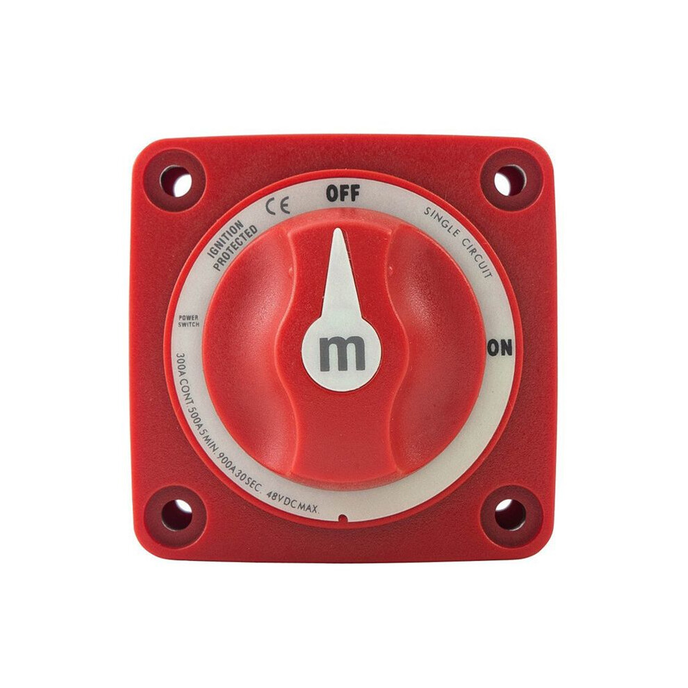 48V 300A Single Circuit Battery Selector Isolator Disconnect Rotary Battery Power For Car Rv Marine Boat Light 4711949322325