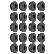 20 Pezzi di Supporto Isolante Superiore per Radiatore, In Gomma Nera, Adatto per  Accord  74173-SJ4-000