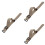 3Pièces Bracelet Toile Beige Ergonomique Pour Confortable 6