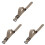 3Pièces Bracelet Toile Beige Ergonomique Pour Confortable 2