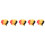 5Pcs Funny Multi-Function Clown Wigs Assorted Accessory 9