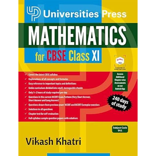 Mathematics for CBSE Class XI by Vikash Khatri Paperback Book