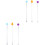 6Pièces Agitateurs Multicolores Silicone Durable Pour Poudre Lait Bébé 3
