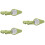 3Pièces Coupe-Ongles Bébé Vert, , Protection Mains Douces 7