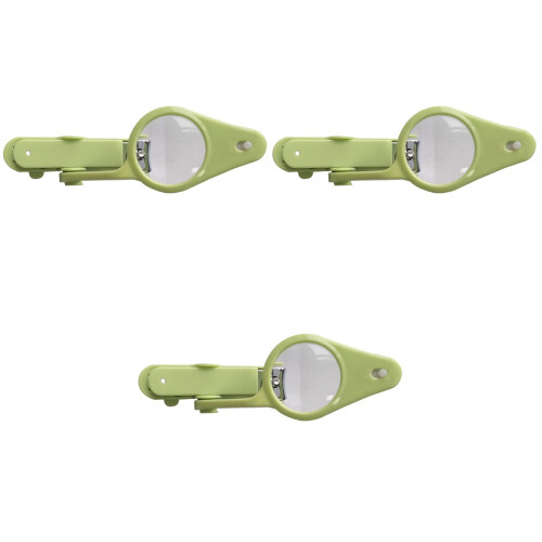3Pièces Coupe-Ongles Bébé Vert, , Protection Mains Douces 2