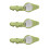 3Pièces Coupe-Ongles Bébé Vert, , Protection Mains Douces 8