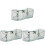 3Pièces Filet De Vert En Nylon Pliable Pour Usage 2