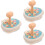 3Ensembles Jouets D’éveil Rose Marteau Pour Enfants 6
