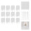 48Ensembles Accessoires Barbes De Gnome Blanches Fourrure Pourfait DIY 9