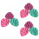9Pièces Accessoire Bain Gonflable Ventouses Confort 6